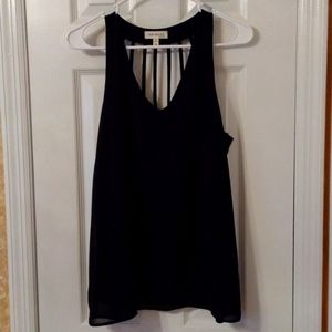faith and joy BLack Size M  Sleeveless Top